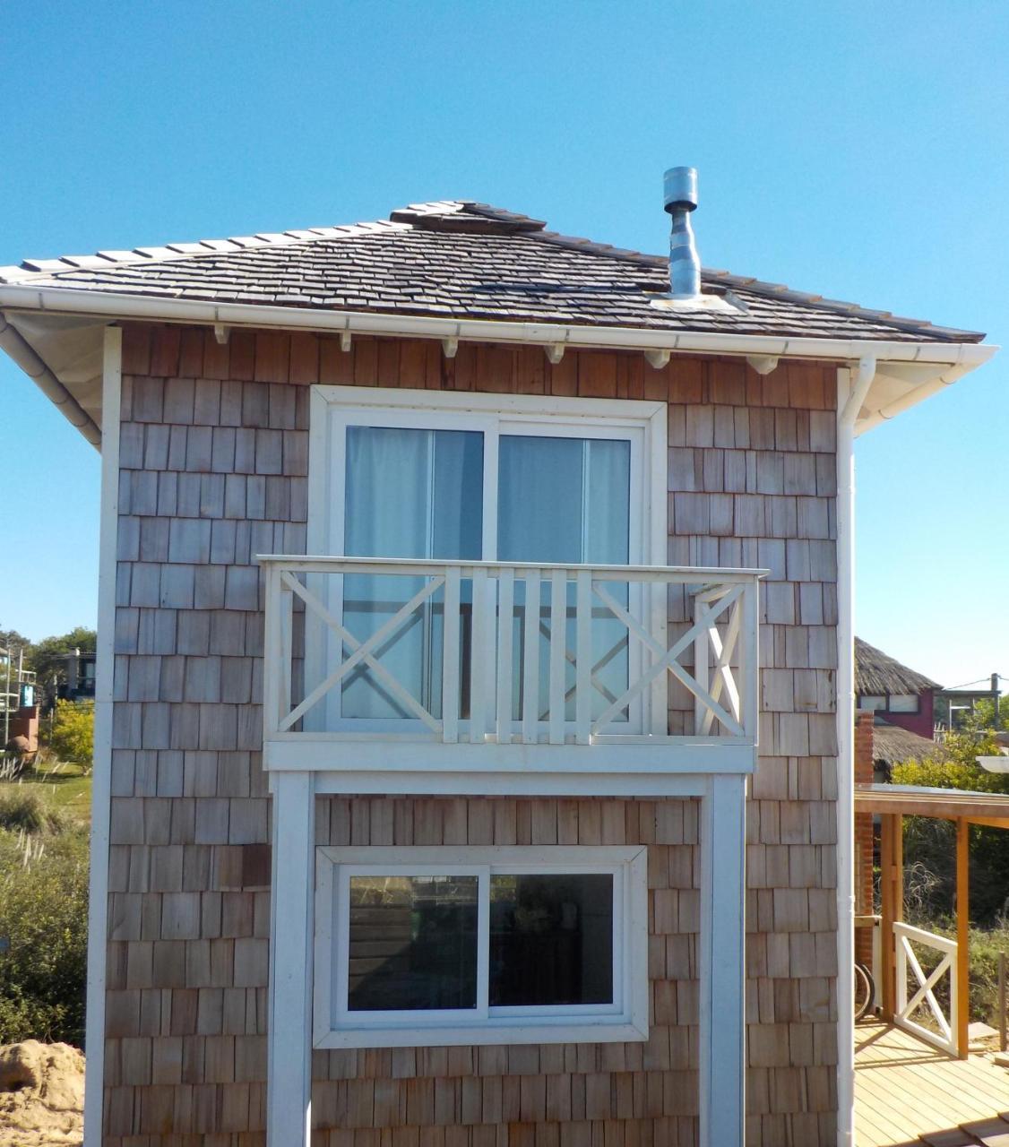 Las Escamadas Ecocottage Punta Del Diablo Exterior foto